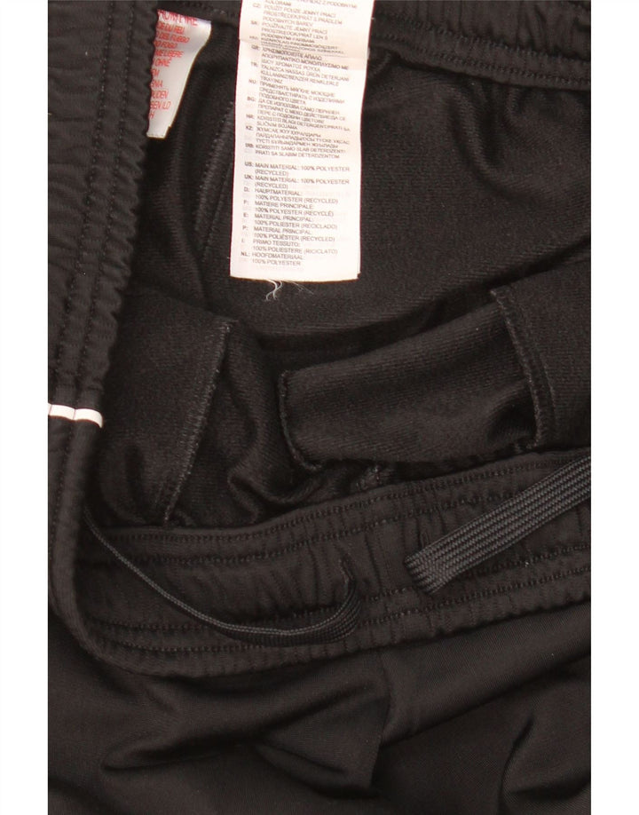 Adidas Drenge Træningsdragt Bukser Joggers 13-14 År Sort Polyester