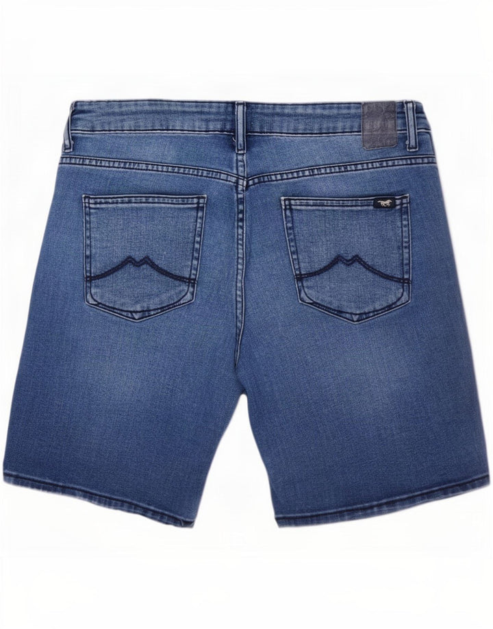 Mustang denimshorts til kvinder W29 mellemblå bomuld