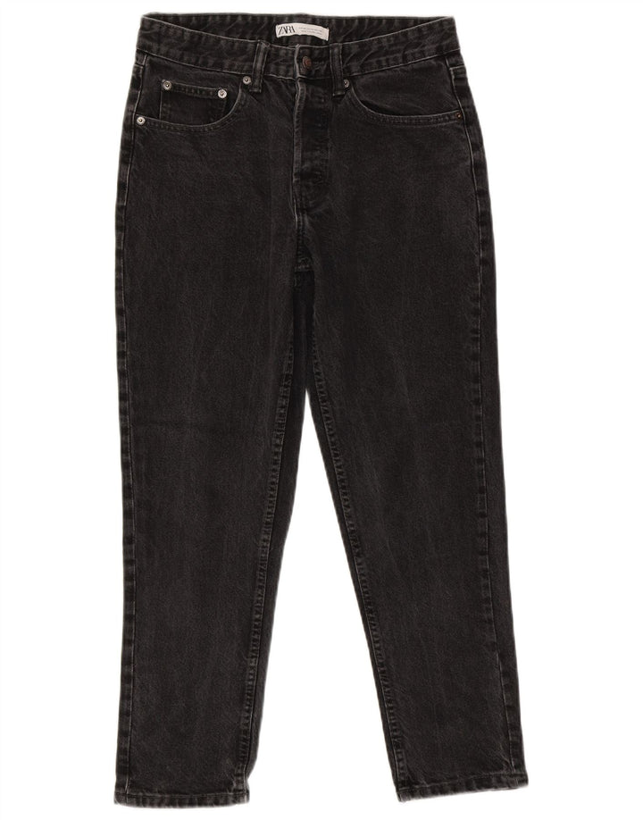 Zara Herre Slim Jeans EU 38 Small W30 L26 Grå Bomuld
