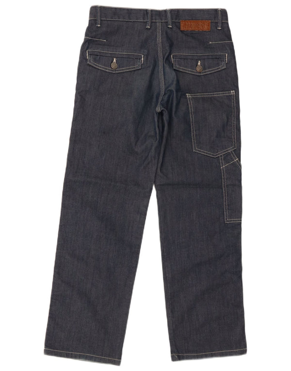 Burberry Boys Cargo Straight Jeans 15-16 år W29 L26 Blå Bomuld