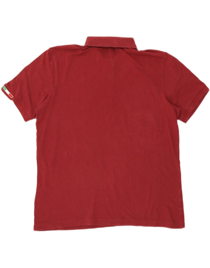 Kappa herre poloshirt XL Burgundy