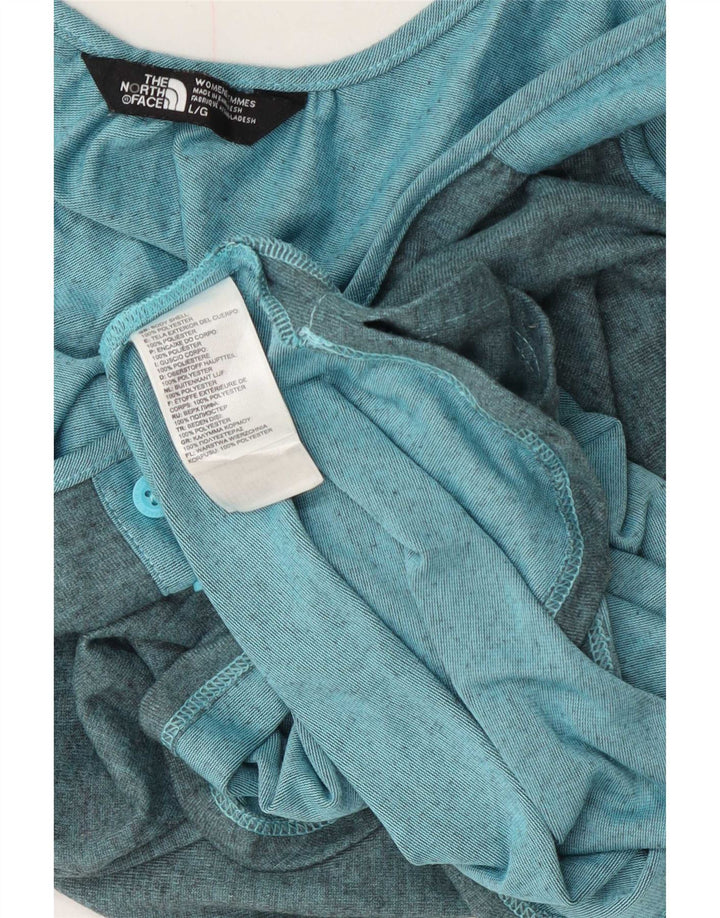 The North Face Damevest Top UK 14 Large Blue Polyester