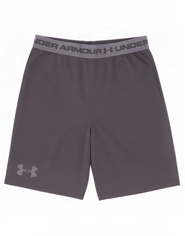 Under Armour Boys Heat Gear Sportsshorts 9-10 år Medium Sort
