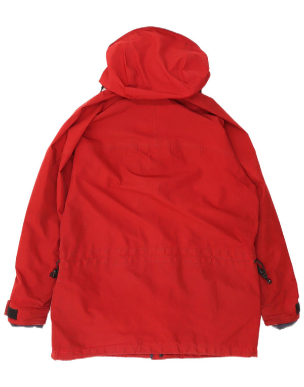 Berghaus Herre Gore-Tex Regnjakke med hætte UK 38 Medium Burgundy Nylon