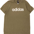 ADIDAS Mens Graphic T-Shirt Top Large Khaki Cotton Vintage Adidas and Second-Hand Adidas from Messina Hembry 