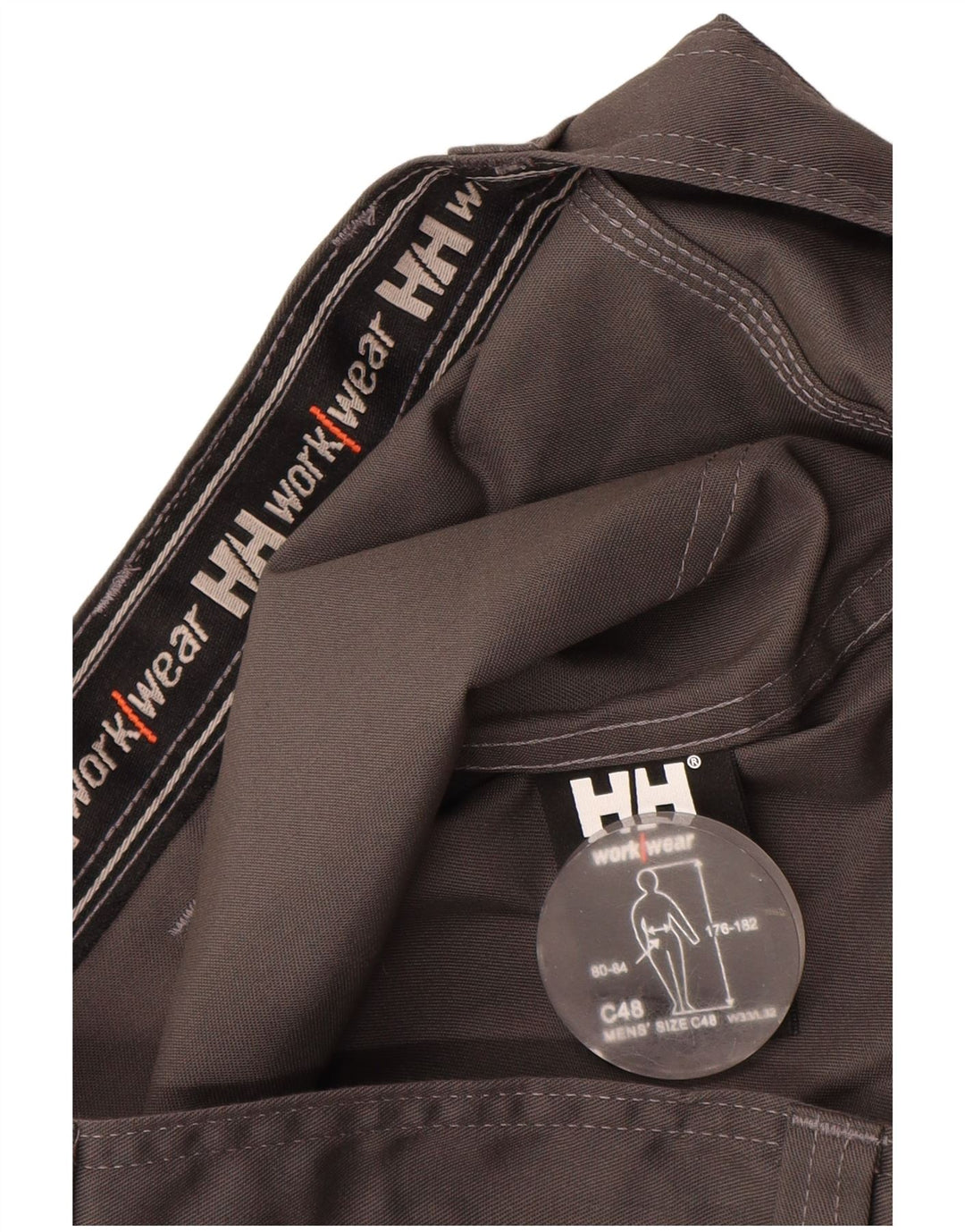Helly Hansen Herre Workwear Straight Cargo Bukser W33 L32 Grå Polyester
