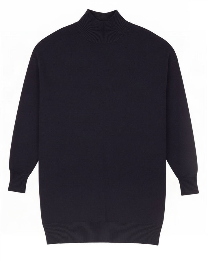 Marks & Spencer Dame Oversized Jumper Dress UK 14 Medium Navy Blue