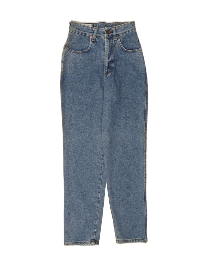 UNIFORM Womens Tapered Jeans W27 L29 Blue Cotton Vintage Uniform and Second-Hand Uniform from Messina Hembry 