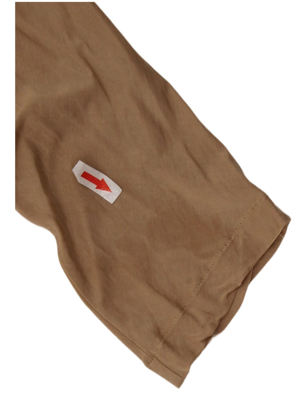 TRUSSARDI Dame 3/4-ærmet bluse Top UK 8 Small Beige