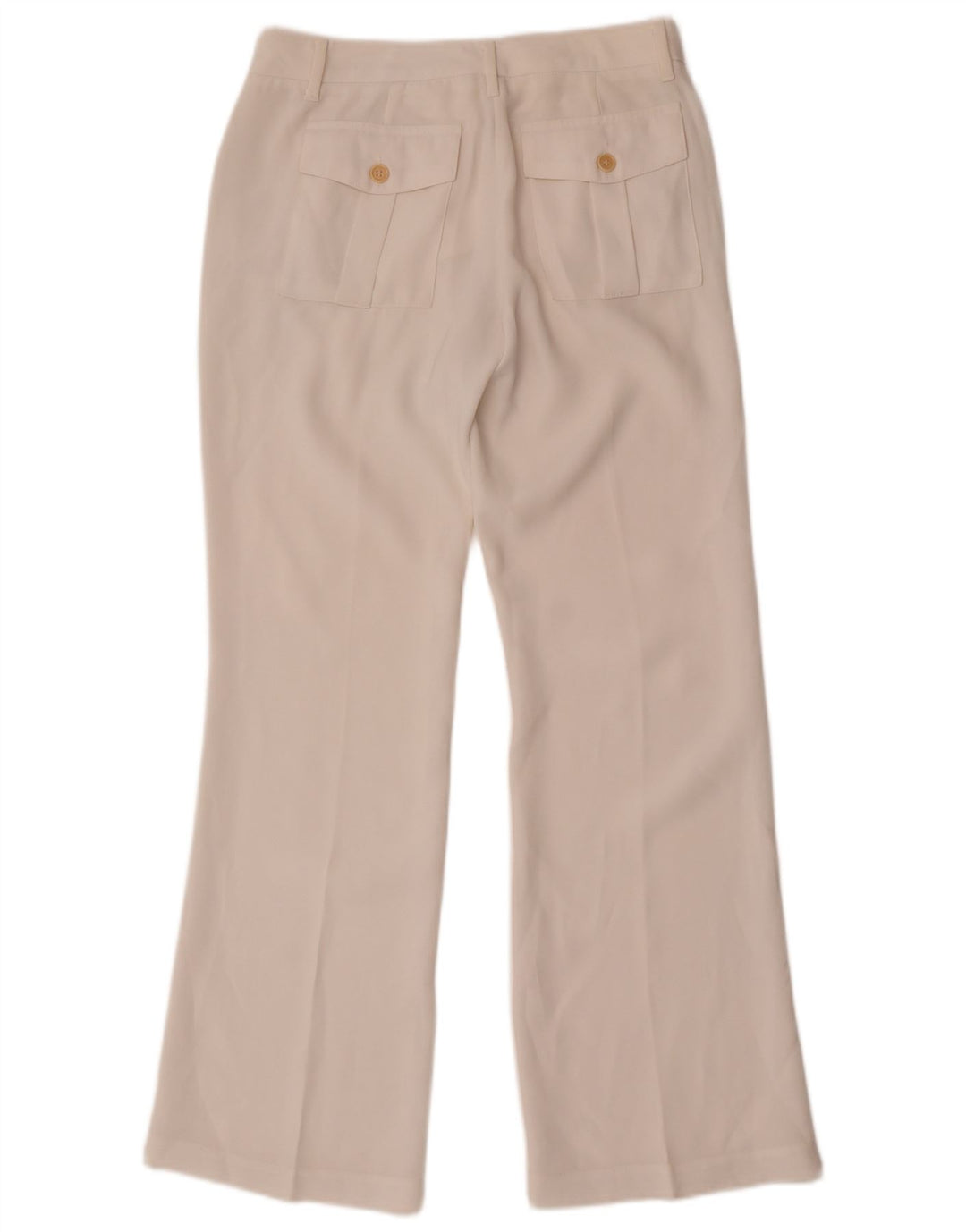 Benetton Dame Bootcut Chino Bukser W28 L30 Hvid