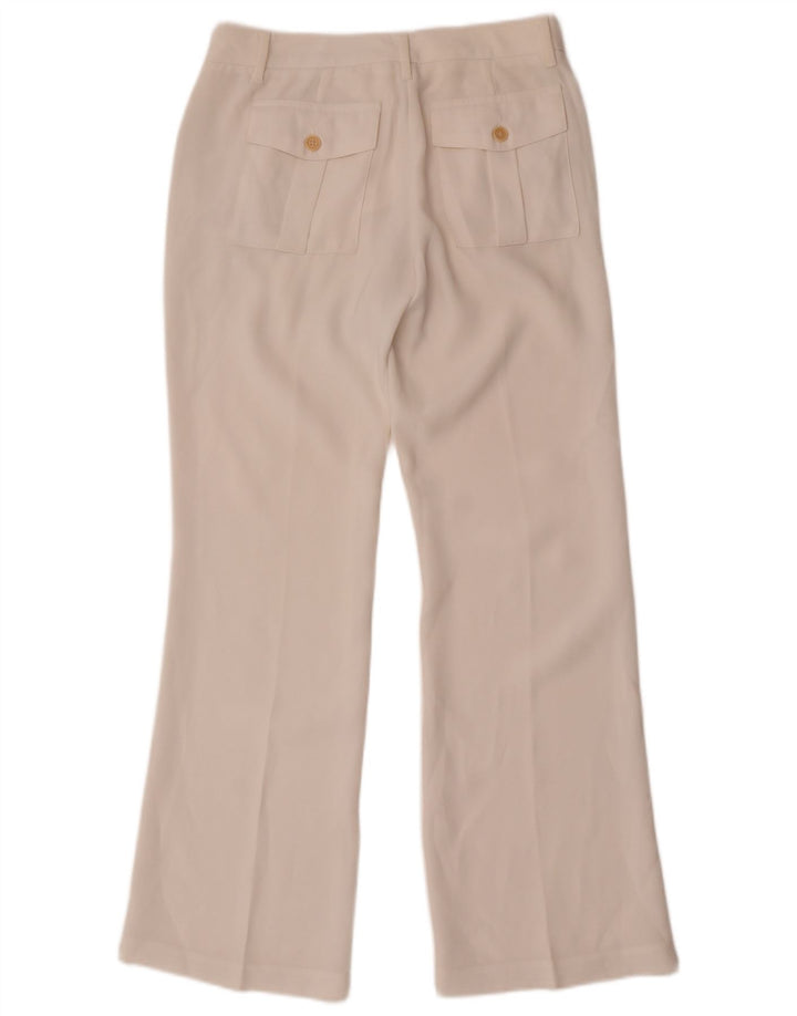 Benetton Dame Bootcut Chino Bukser W28 L30 Hvid
