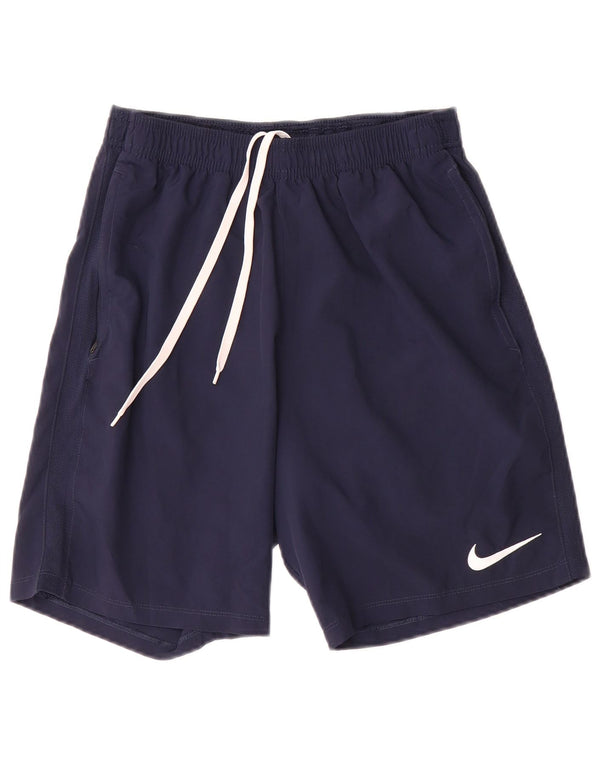 Nike Herre Dri Fit Sportshorts Medium Navyblå Polyester