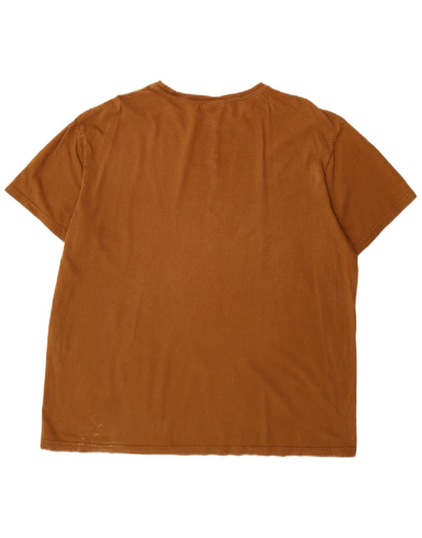Polo Ralph Lauren Herre T-Shirt Top Stor Beige Bomuld