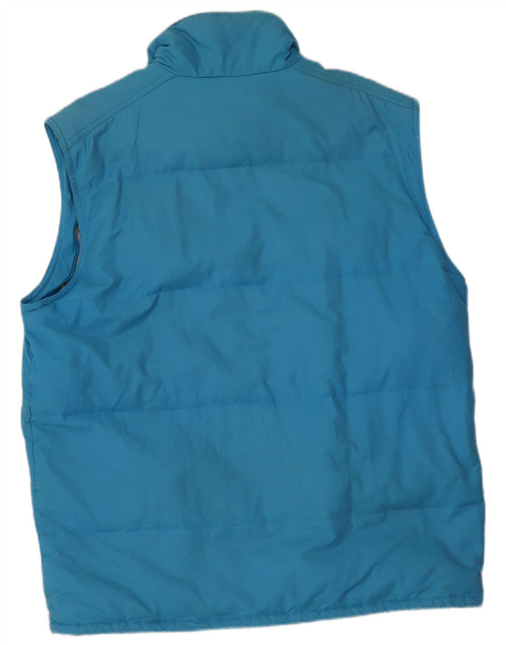 Sergio Tacchini Herre Polstret Gilet IT 48 Medium Blue Cotton