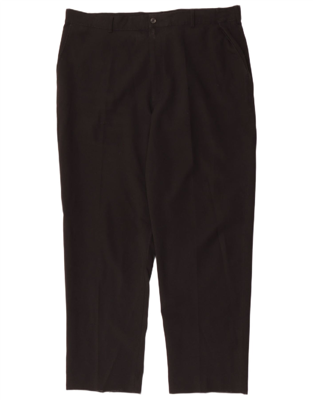 FARAH Herre tilspidsede Chinobukser W42 L31 Sort polyester