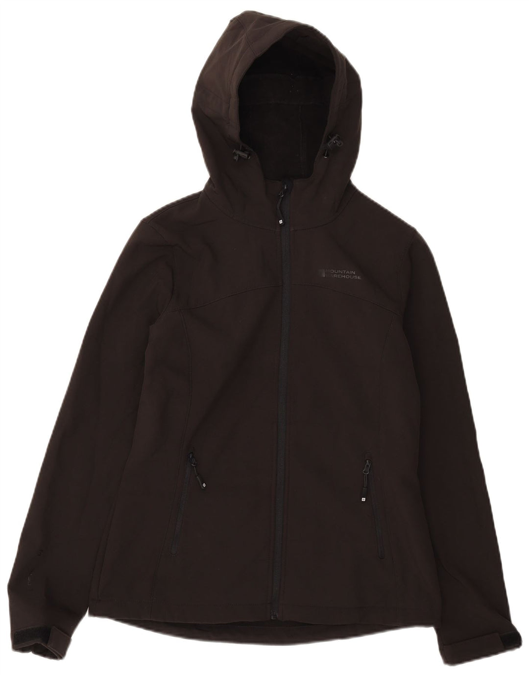 Mountain Warehouse Dame Hættevindjakke UK 10 Small Black