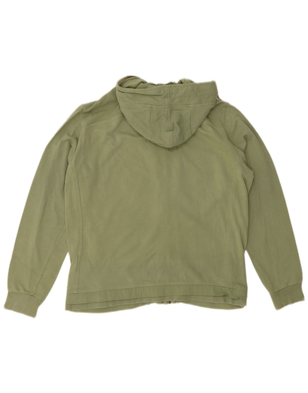 CHAMPION Dame-hættetrøje med lynlås UK 14 Medium Khaki Bomuld