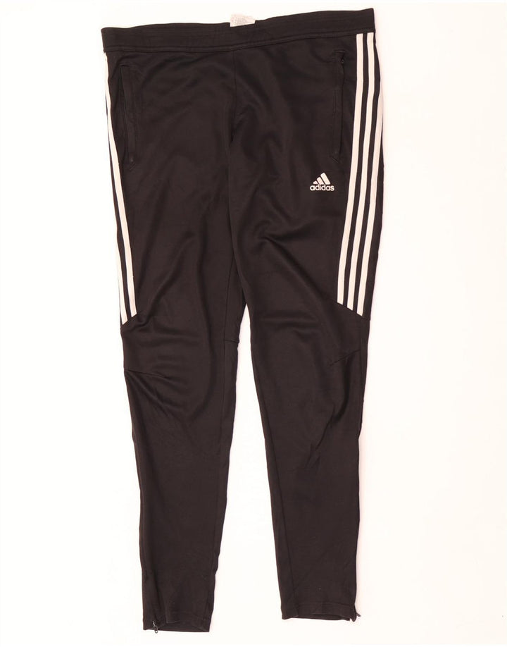 Adidas Dame Climacool Træningsdragt Bukser UK 12/14 Medium Sort Polyester