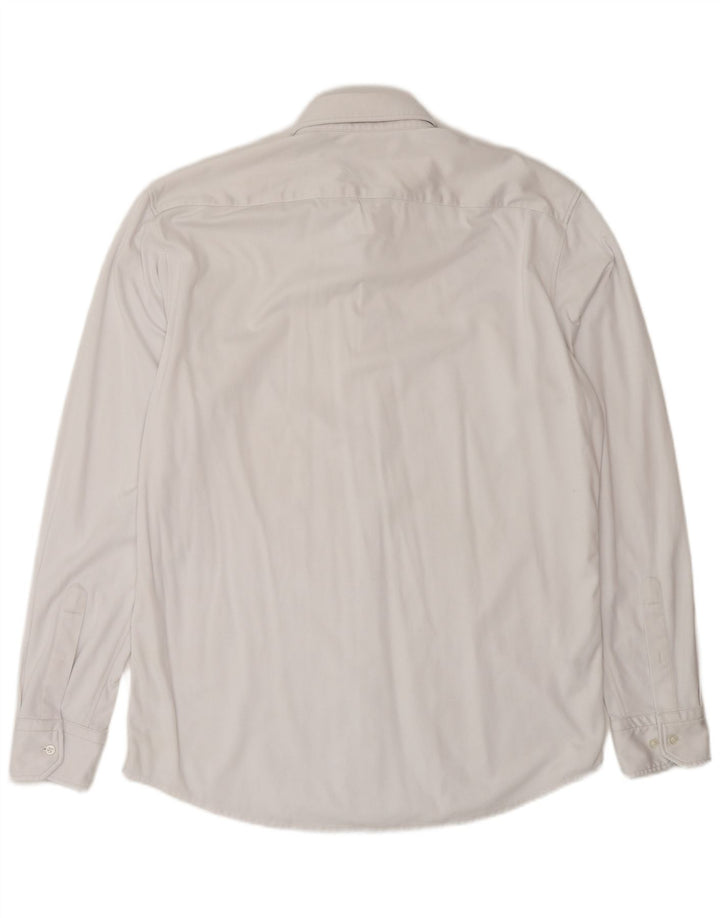 Hugo Boss Herre Regular Fit skjorte str. 41 16 Stor hvid bomuld