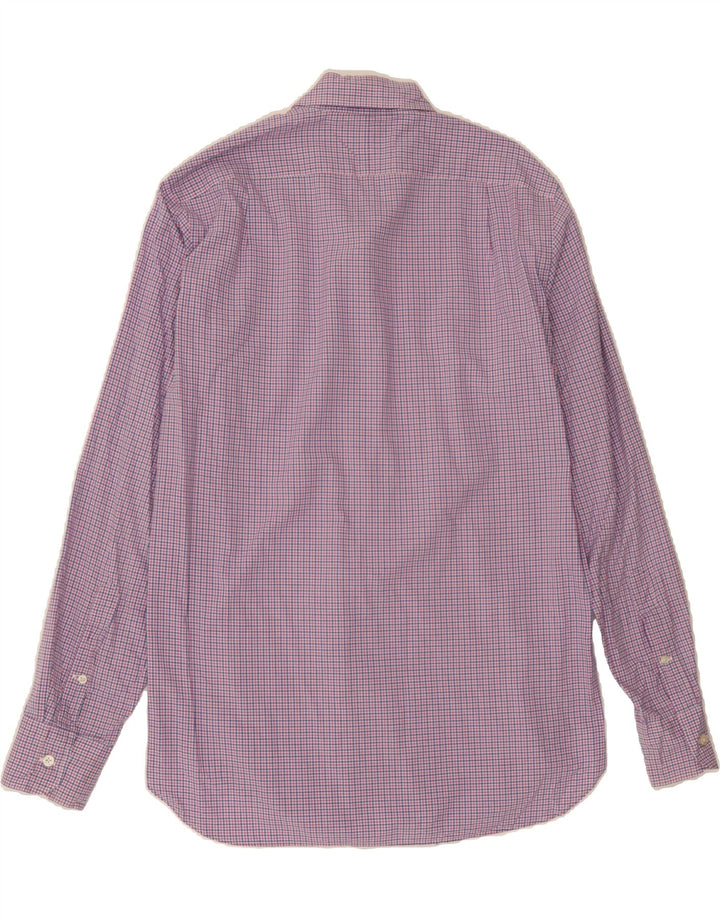 J. CREW Mens Ladlow Shirt Small Purple Check Vintage J. Crew and Second-Hand J. Crew from Messina Hembry 