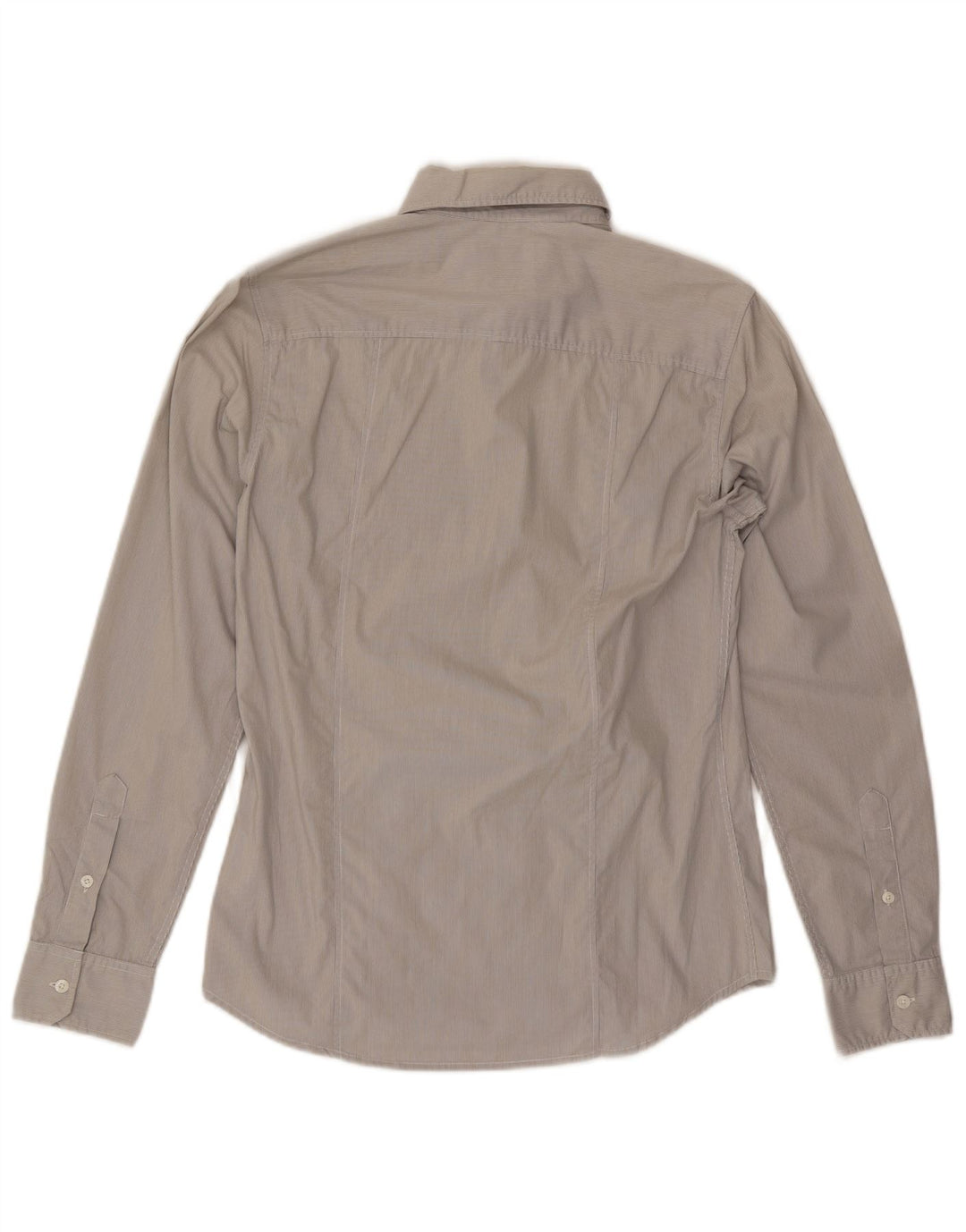 Guess herreskjorte mellemgrå nålestribet bomuld