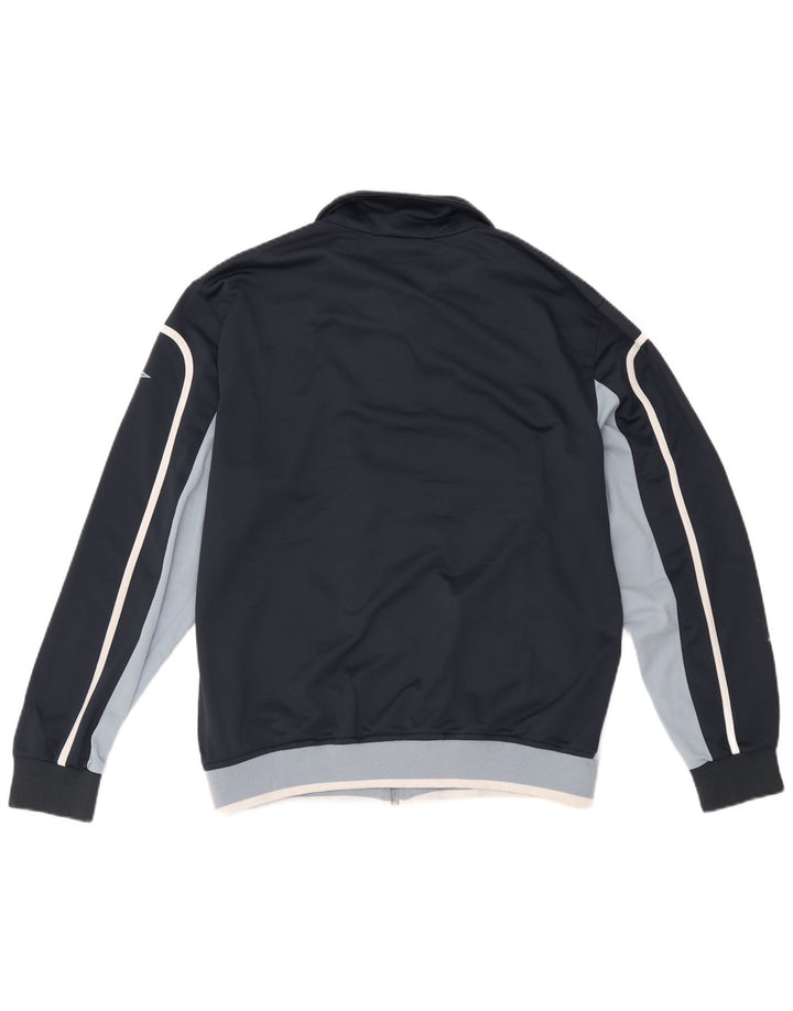 Umbro træningsdragt topjakke til kvinder UK 18 XL Marineblå Colourblock Polyester