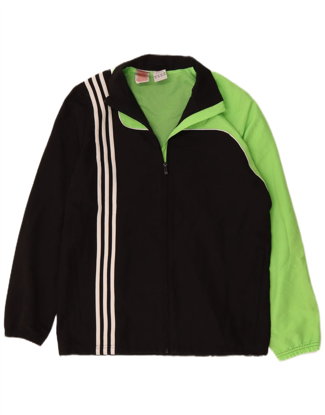 Adidas dragedragt topjakke til drenge 15-16 år sort farveblok polyester