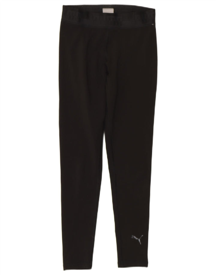 PUMA Grafiske Leggings til kvinder UK 8 Small Black