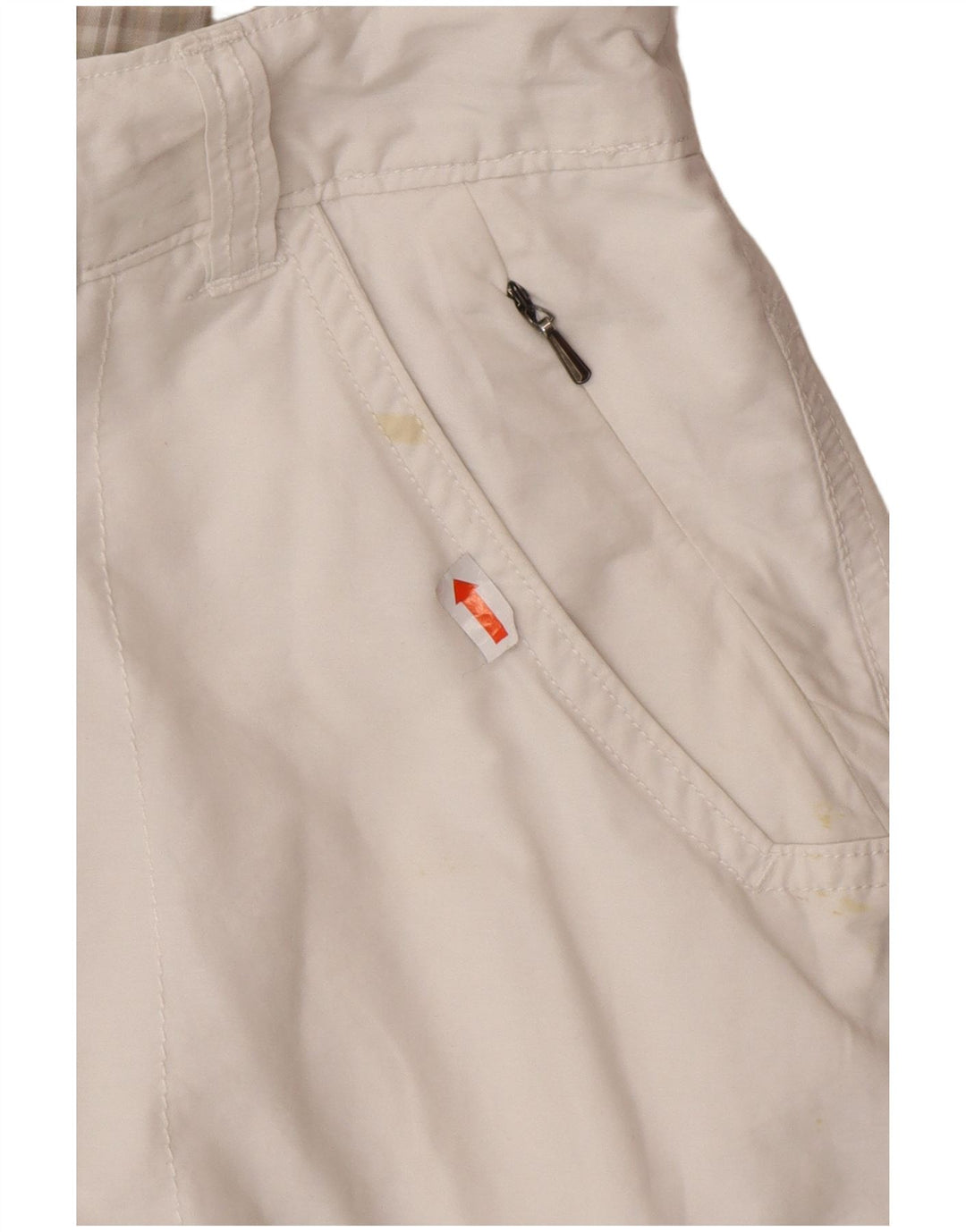COLUMBIA Dame Skort US 8 Medium Hvid Bomuld