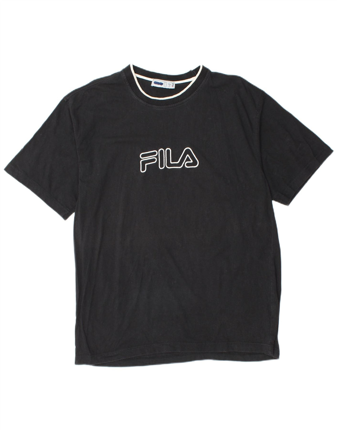 FILA Herre Grafisk T-Shirt Top Stor Sort