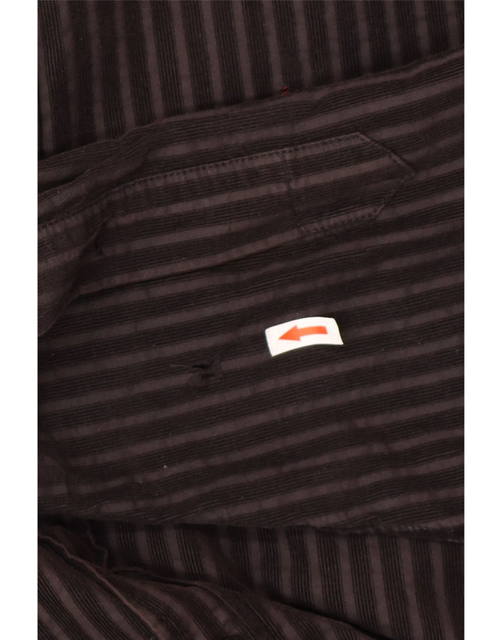 Marlboro Classics herreskjorte 2XL brunstribet bomuld