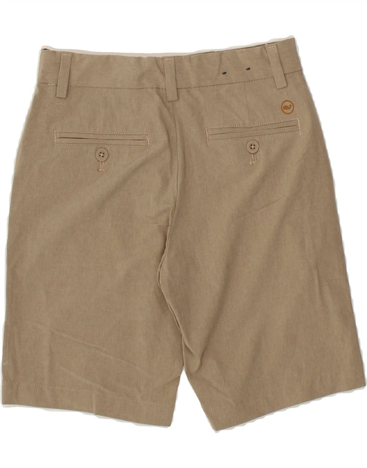 VINEYARD VINES Boys Chino Shorts 9-10 Years W24 Beige Polyester Vintage Vineyard Vines and Second-Hand Vineyard Vines from Messina Hembry 