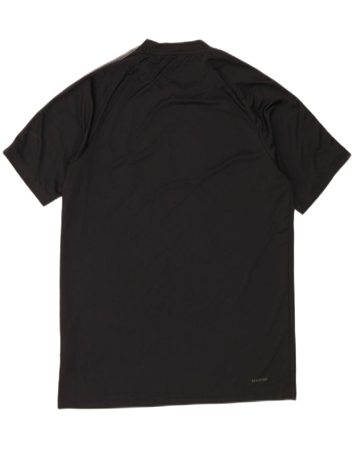 Adidas Herre Aeroready T-Shirt Top Medium Sort Polyester