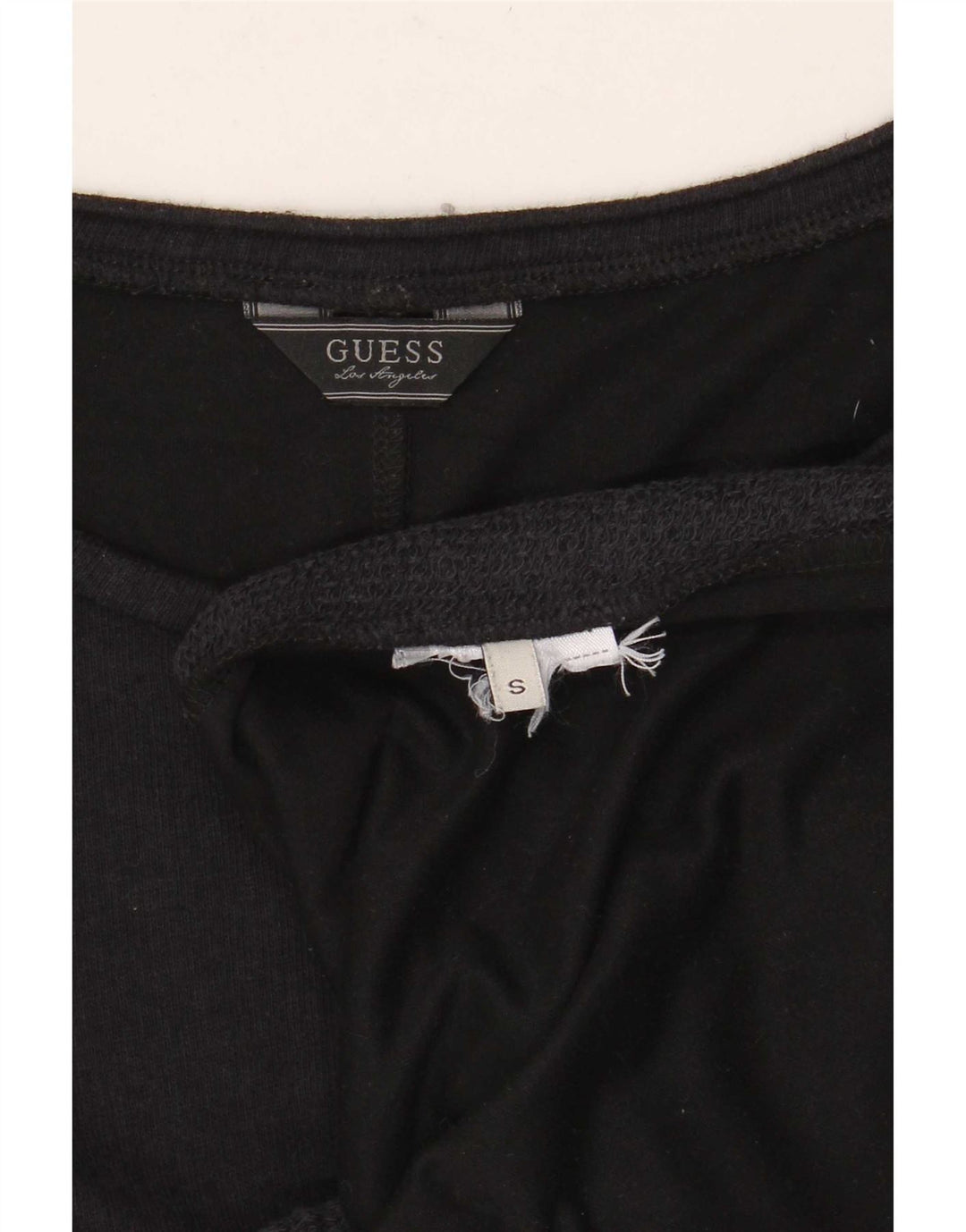 Guess Dame Oversized Top Langærmet UK 10 Lille Sort
