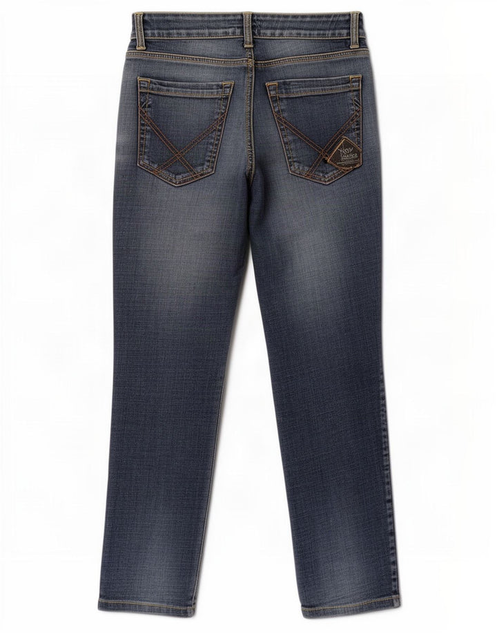 Roy Rogers Dame Seven Bell Slim Jeans W27 L29 Blå