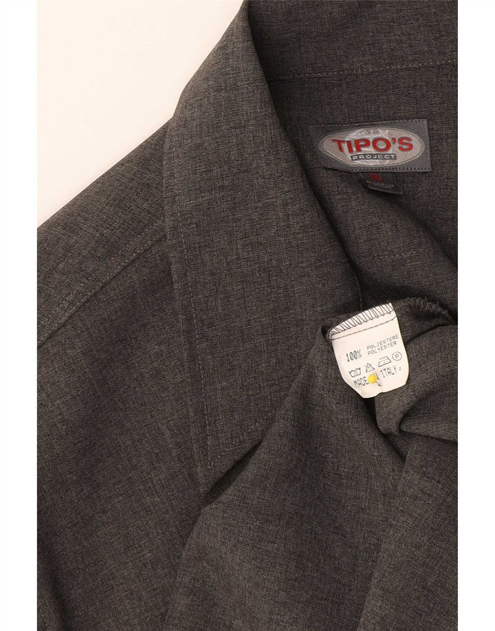 Tipo'S Herreskjorte XL Grå Polyester