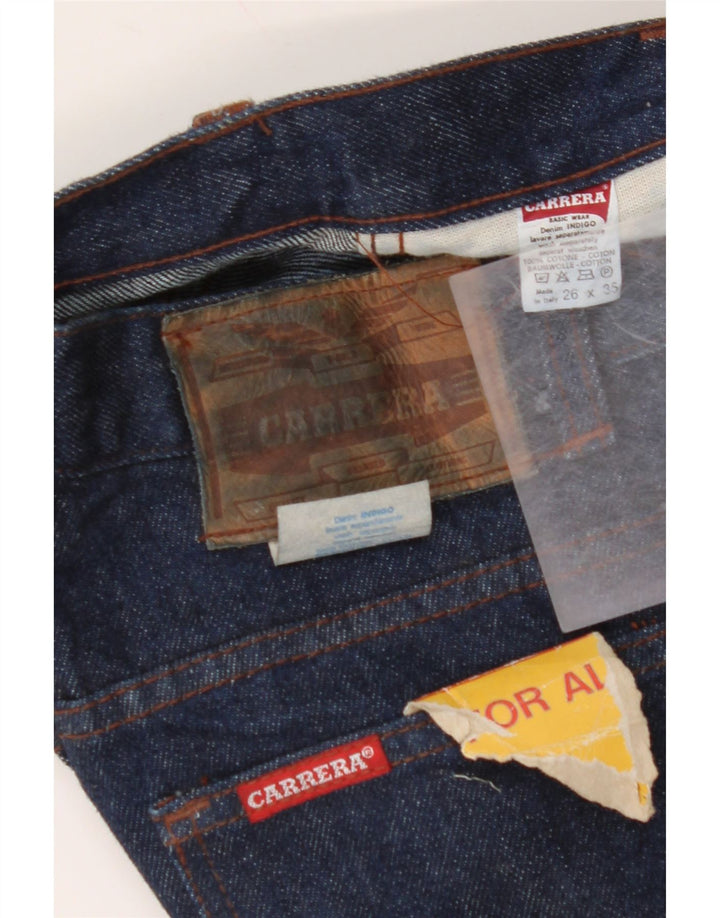 CARRERA lige jeans til kvinder W26 L35 marineblå bomuld