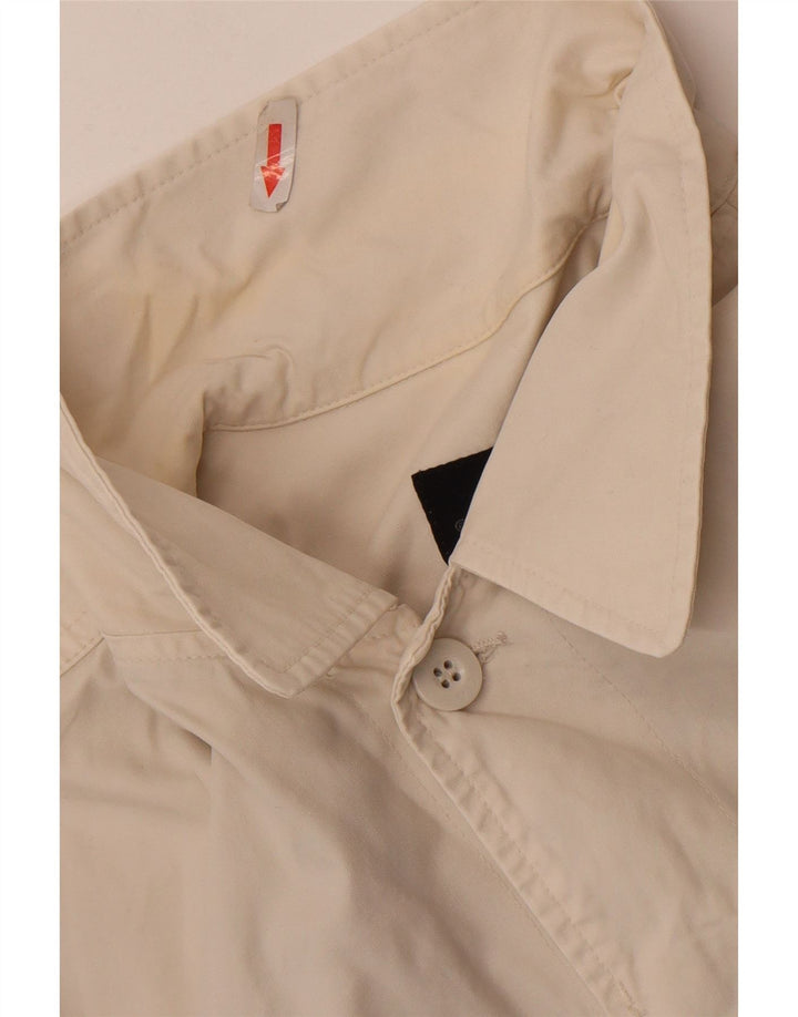 Gas Bomber Jacket UK 42 XL Off White Bomuld