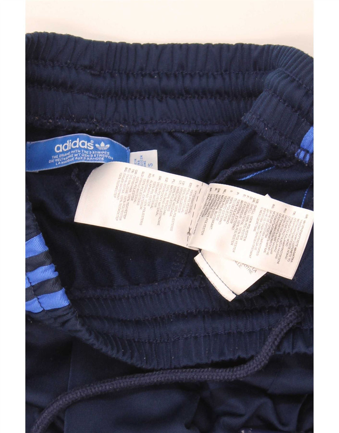 Adidas Træningsdragtsbukser til mænd Små marineblå polyester