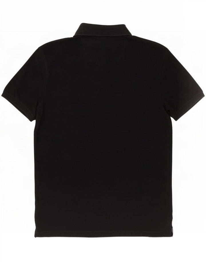 U.S. Polo Assn. Herre Slim Shirt Medium Sort Bomuld