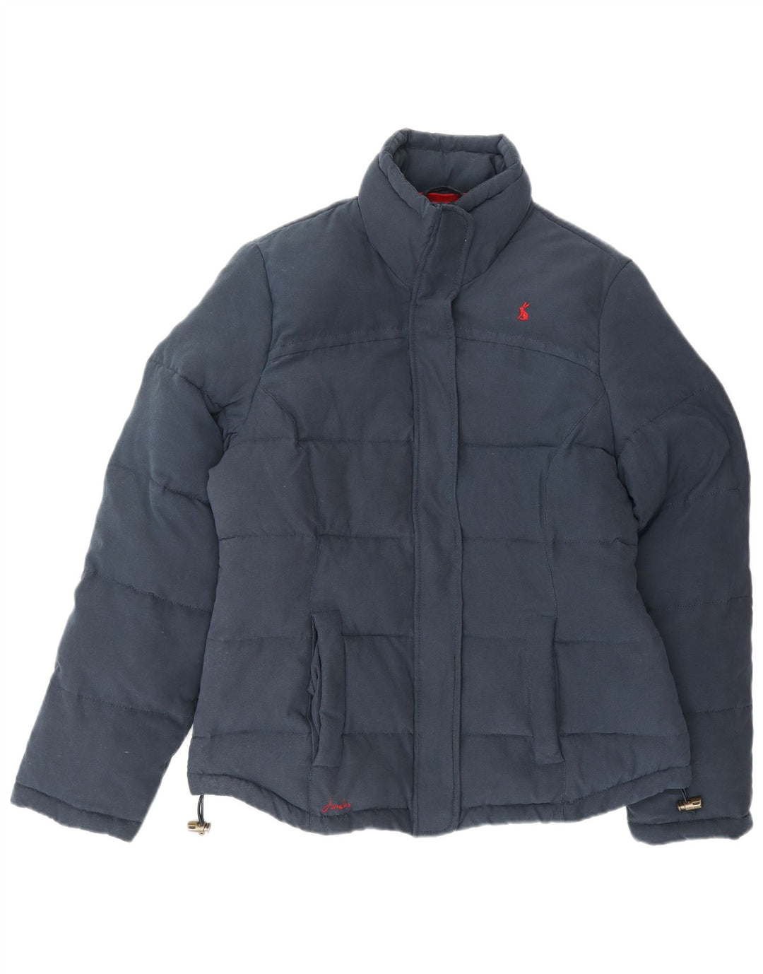 Joules Dame Polstret Jakke UK 12 Medium Navy Blue Polyester