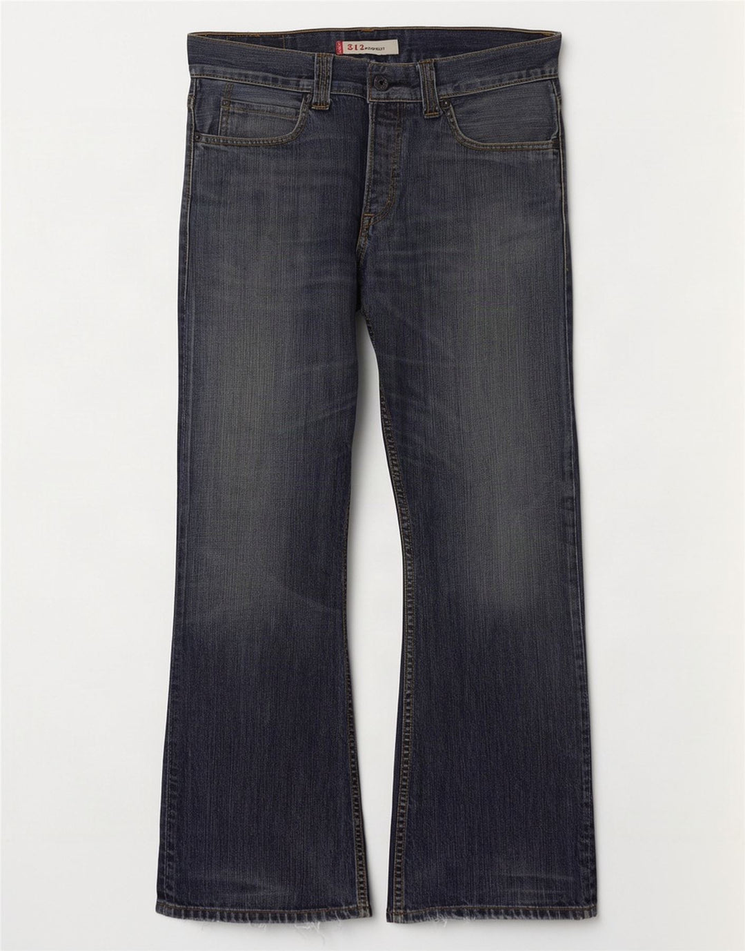 Levi's Herre 512 Bootcut Jeans W34 L32 Blå Bomuld