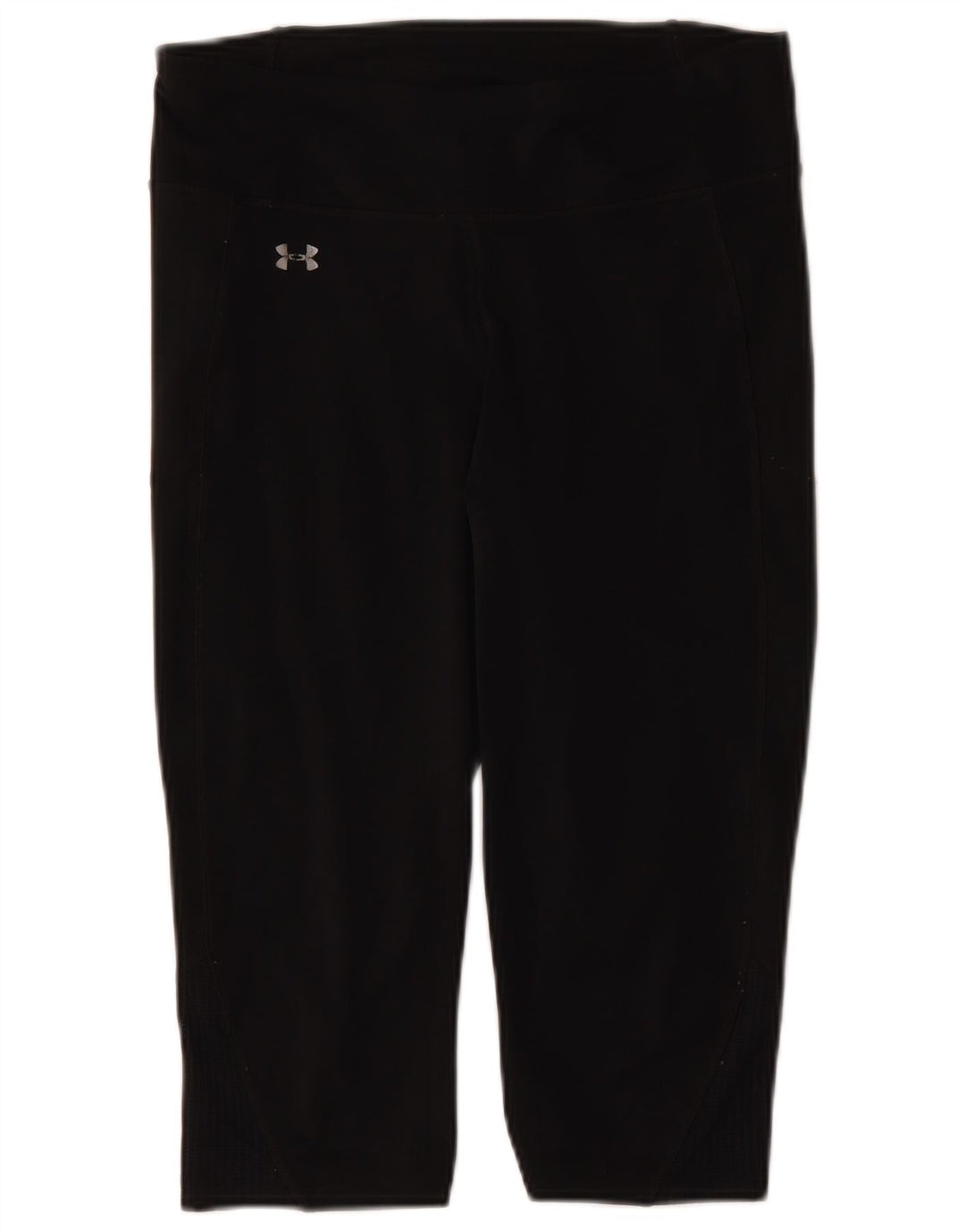 Under Armour Kvinders Grafiske Capri Leggings UK 14 Large Black Polyester