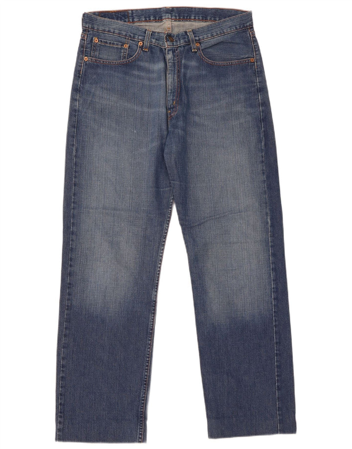 Levi's Herre 751 Straight Jeans W34 L30 Blå Bomuld