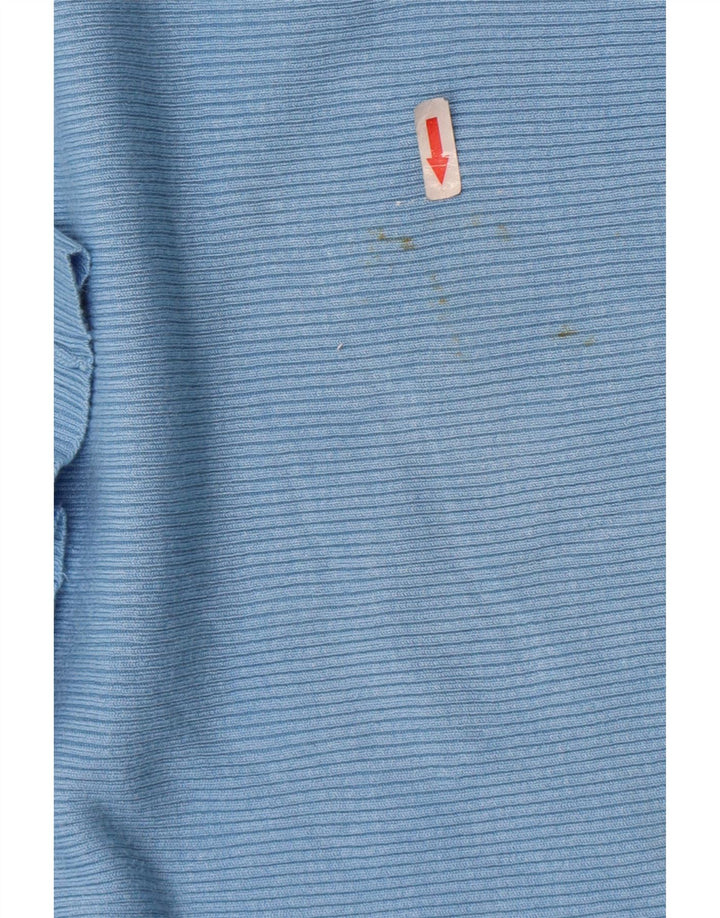 Marks & Spencer Dametop Langærmet UK 18 XL Blå Viscose