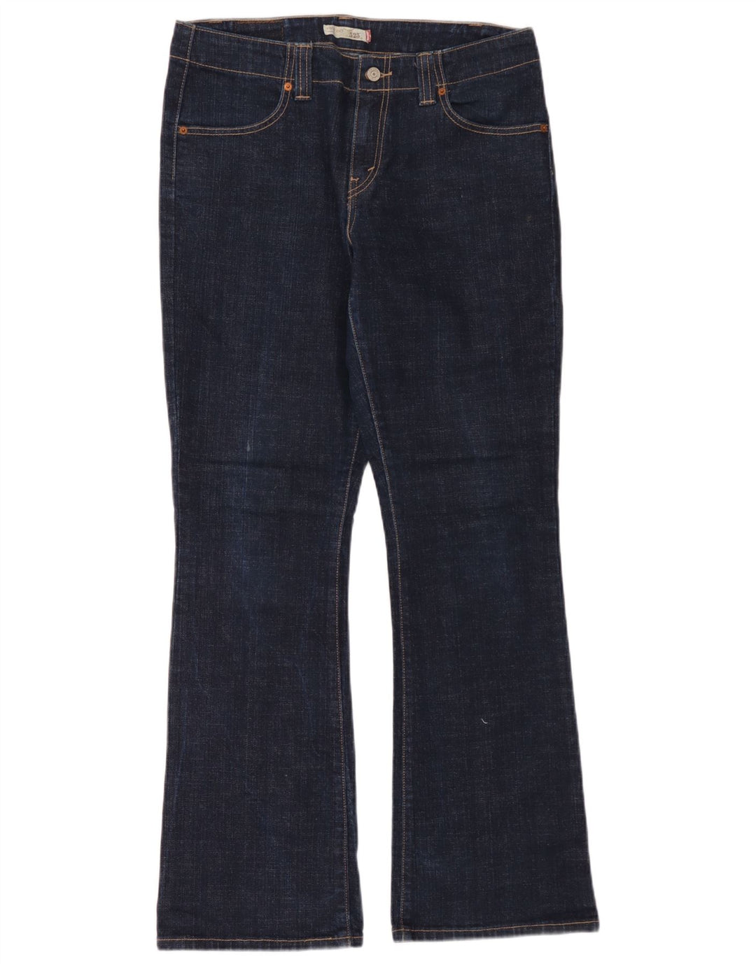 Levi's Dame 525 Bootcut Jeans US 10 Medium W32 L32 Marineblå Bomuld
