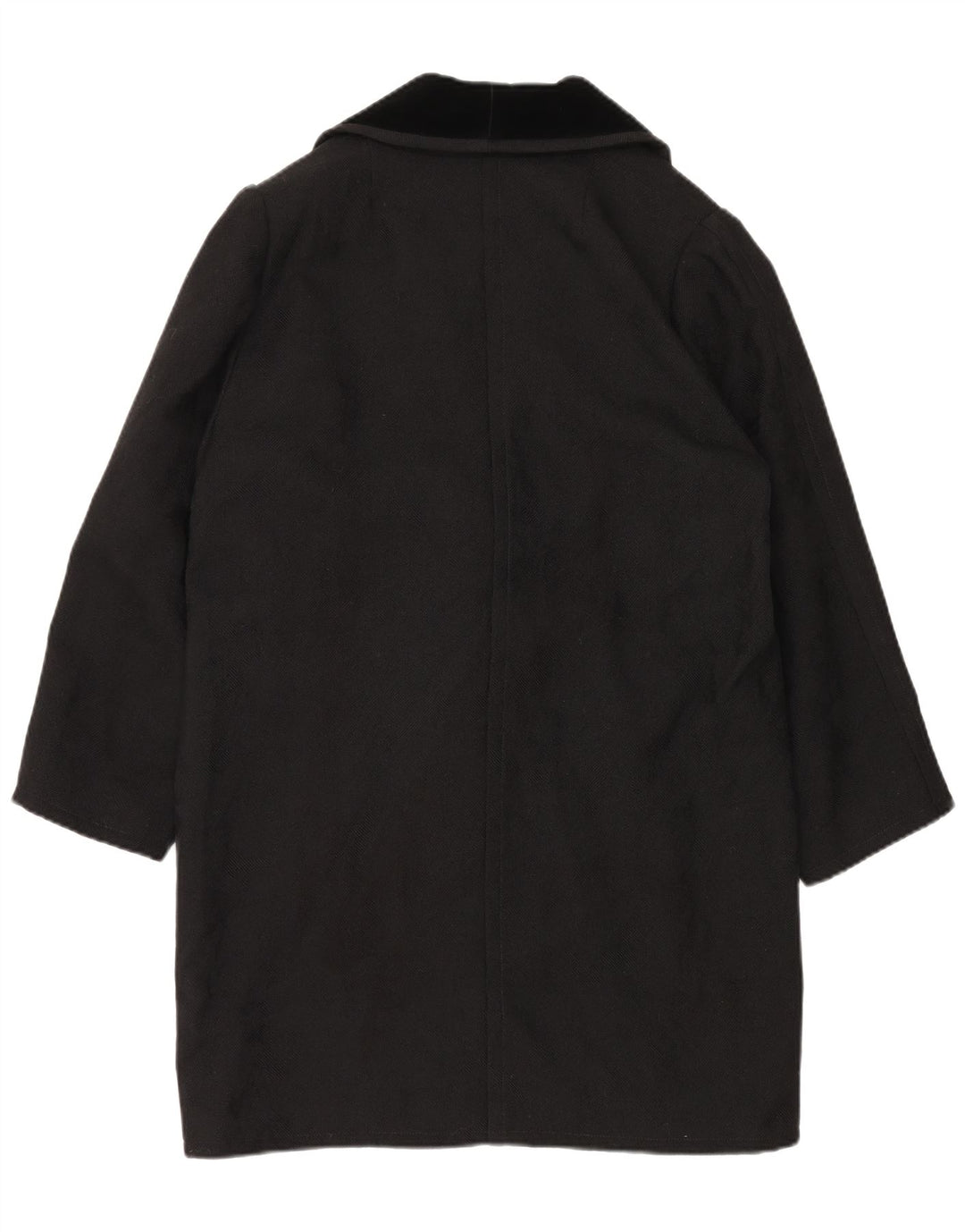 VINTAGE Dameoverfrakke UK 18 XL Sort