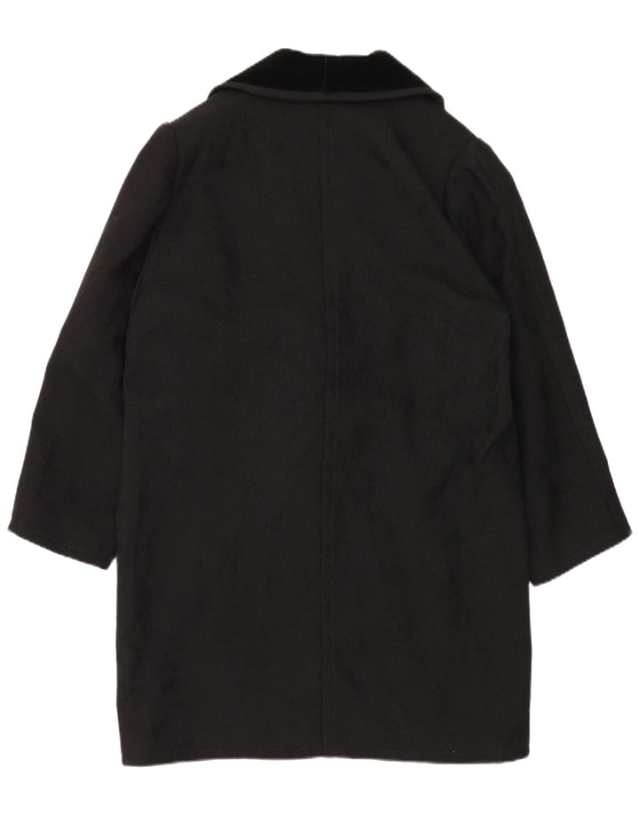 VINTAGE Dameoverfrakke UK 18 XL Sort