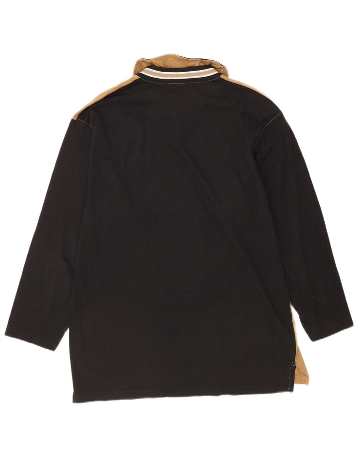 Champion Herre lynlåshals top langærmet lille beige colourblock bomuld