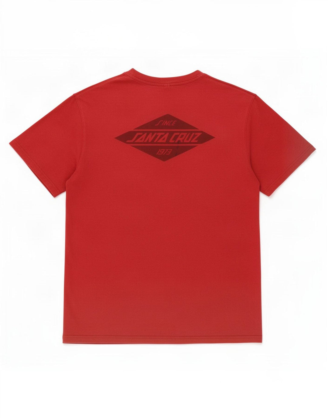 Santa Cruz Herre grafisk T-shirt Top Medium Rød Bomuld